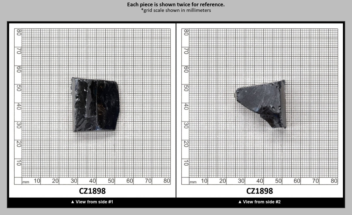 Blue Sapphire Cubic Zirconia Faceting Rough for Gem Cutting - Various Sizes : CZ1898