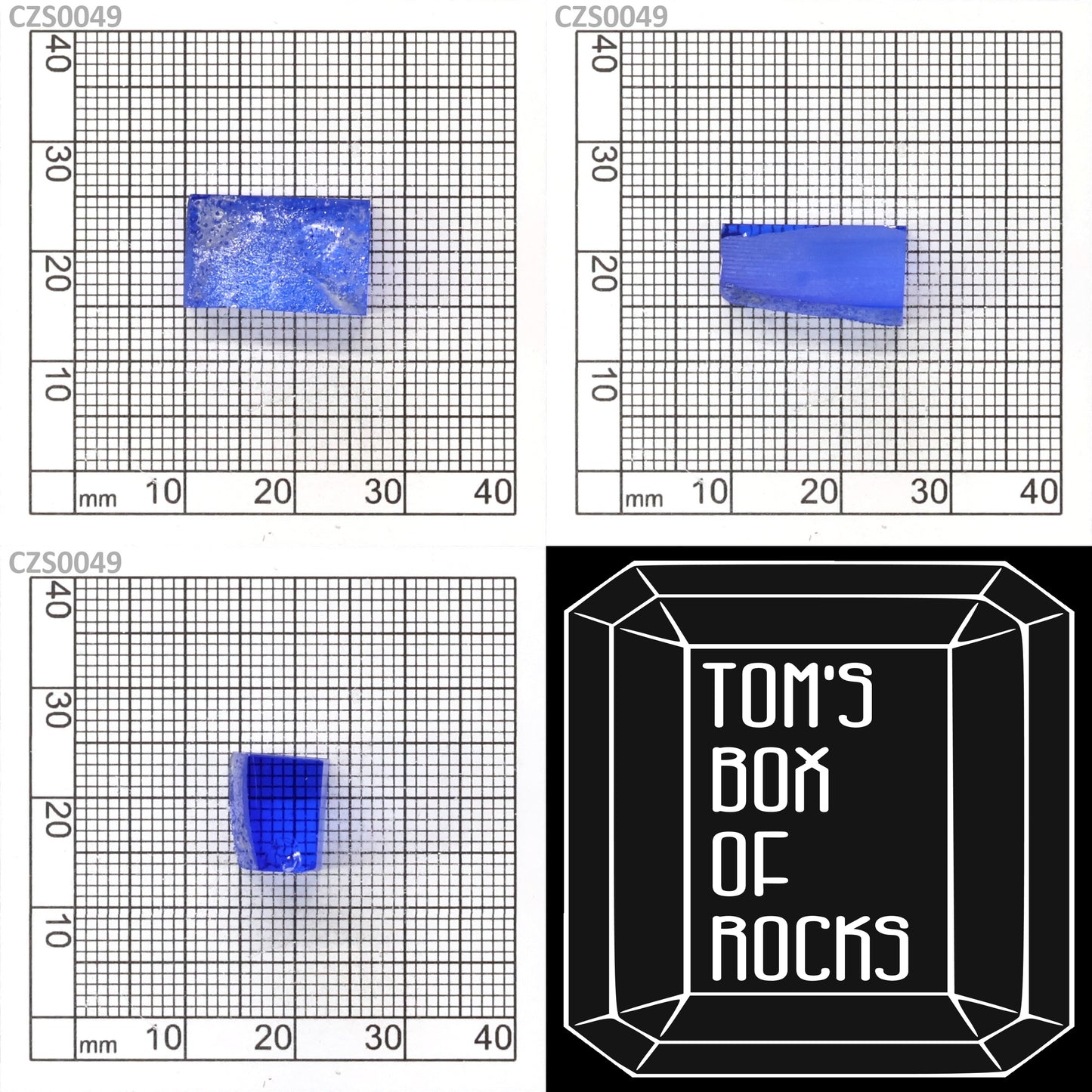 Cobalt Pulled Spinel : CZS0049