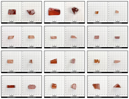 Dark Champagne Cubic Zirconia Faceting Rough for Gem Cutting - Various Sizes