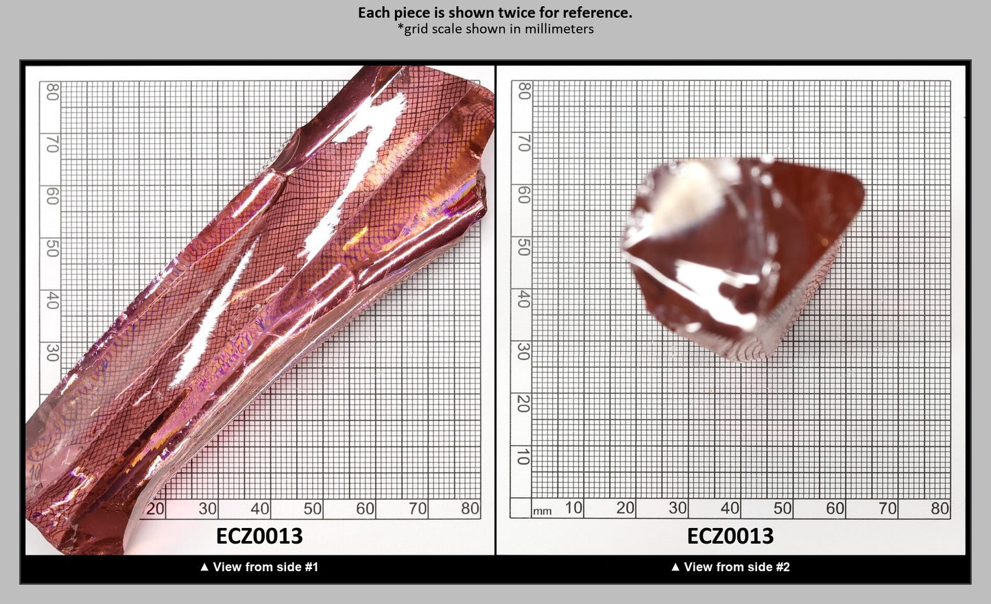 Pink Cubic Zirconia Faceting Rough for Gem Cutting - Various Sizes : ECZ0013