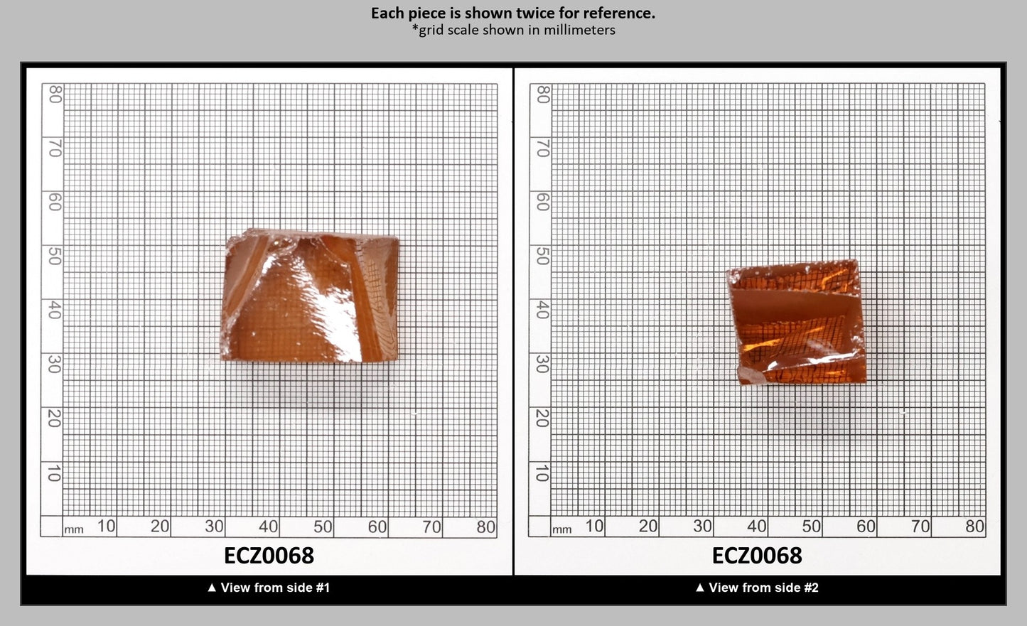Golden Yellow Cubic Zirconia Faceting Rough for Gem Cutting - Various Sizes : ECZ0068