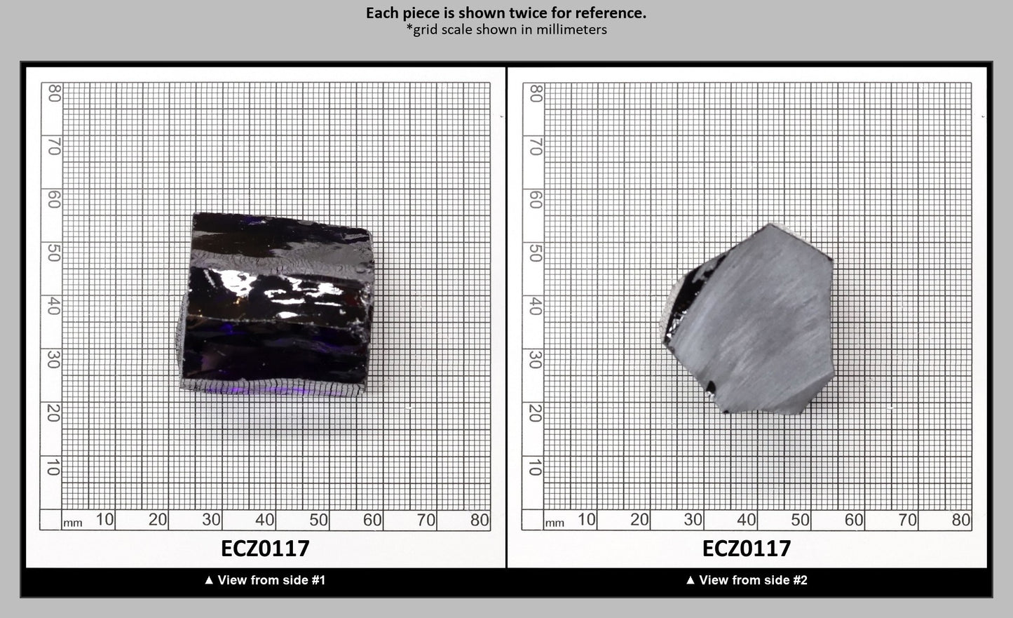 Dark Violet Cubic Zirconia Faceting Rough for Gem Cutting - Various Sizes : ECZ0117