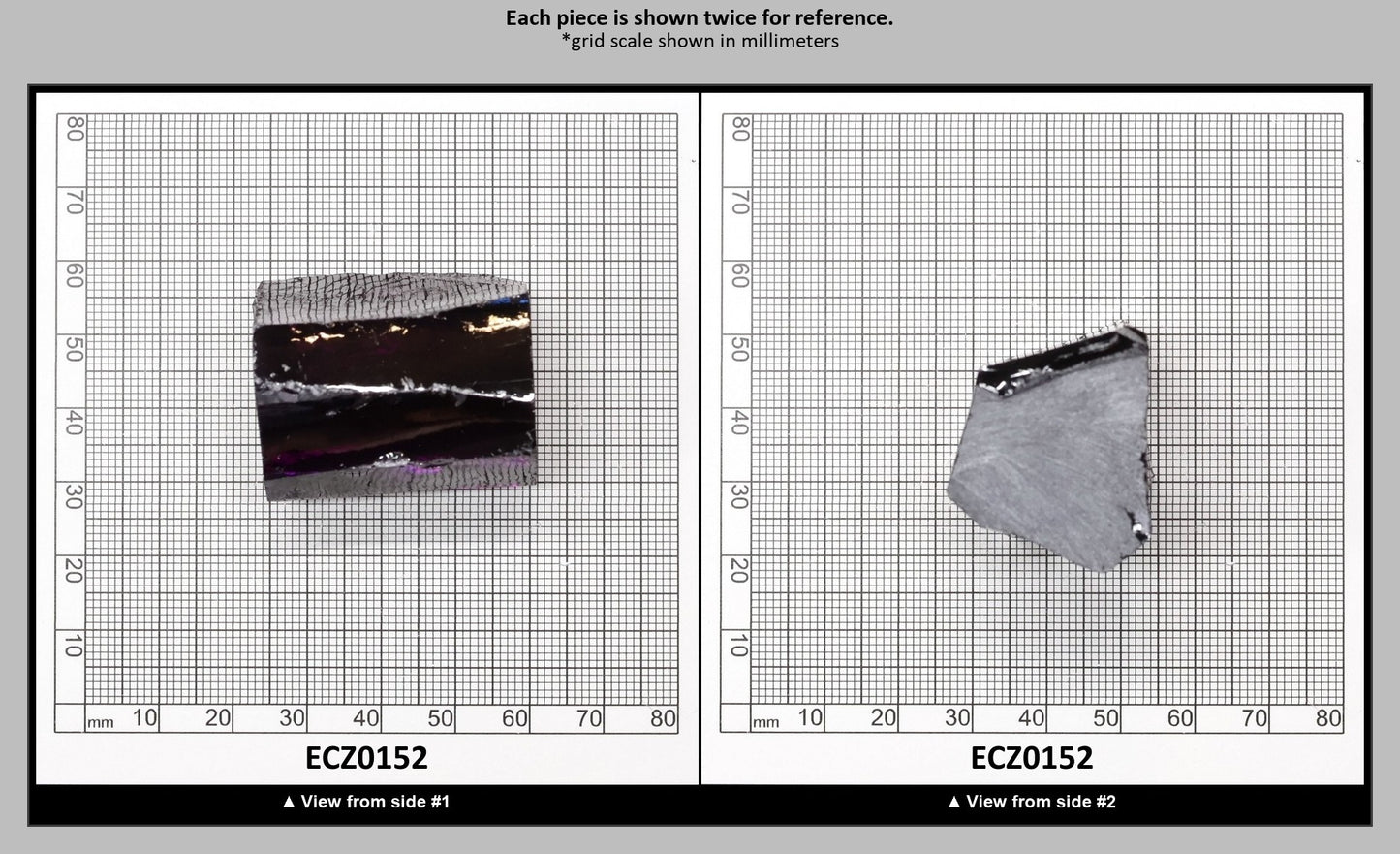 Dark Amethyst Cubic Zirconia Faceting Rough for Gem Cutting - Various Sizes : ECZ0152