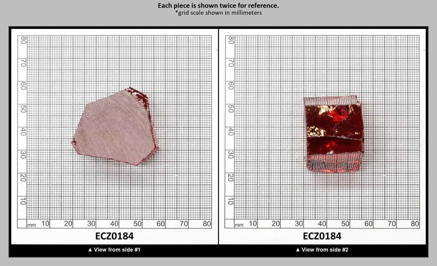 Orange Cubic Zirconia Faceting Rough for Gem Cutting - Various Sizes : ECZ0184