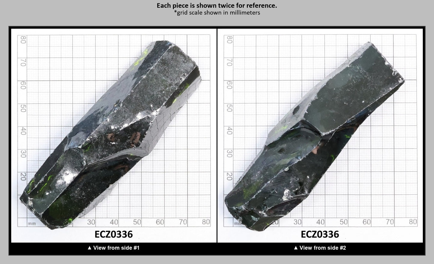Olive Cubic Zirconia Faceting Rough for Gem Cutting - Various Sizes : ECZ0336