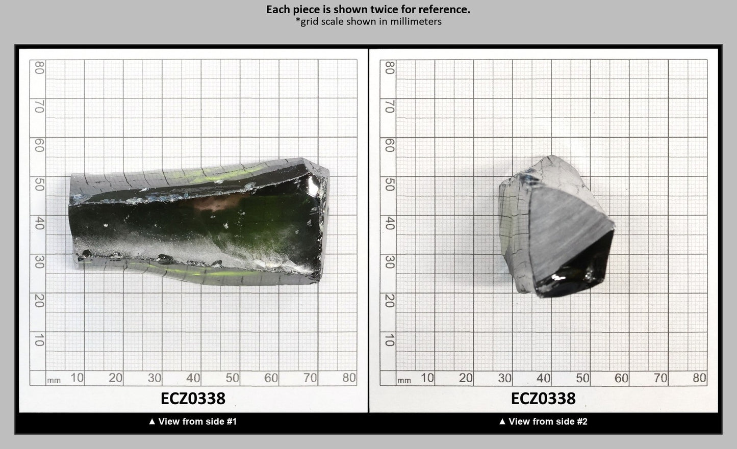 Olive Cubic Zirconia Faceting Rough for Gem Cutting - Various Sizes : ECZ0338