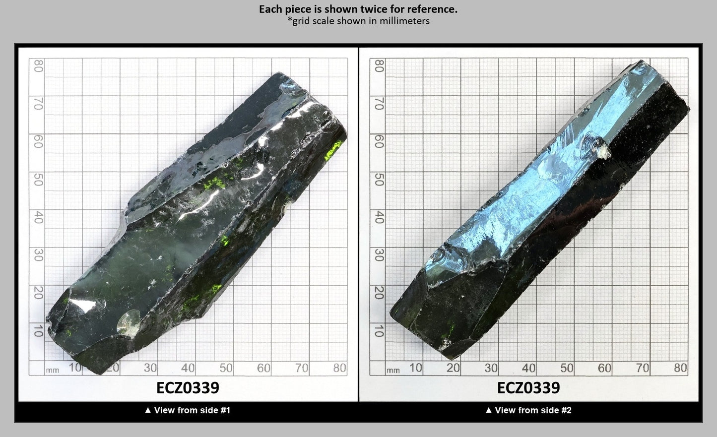 Olive Cubic Zirconia Faceting Rough for Gem Cutting - Various Sizes : ECZ0339