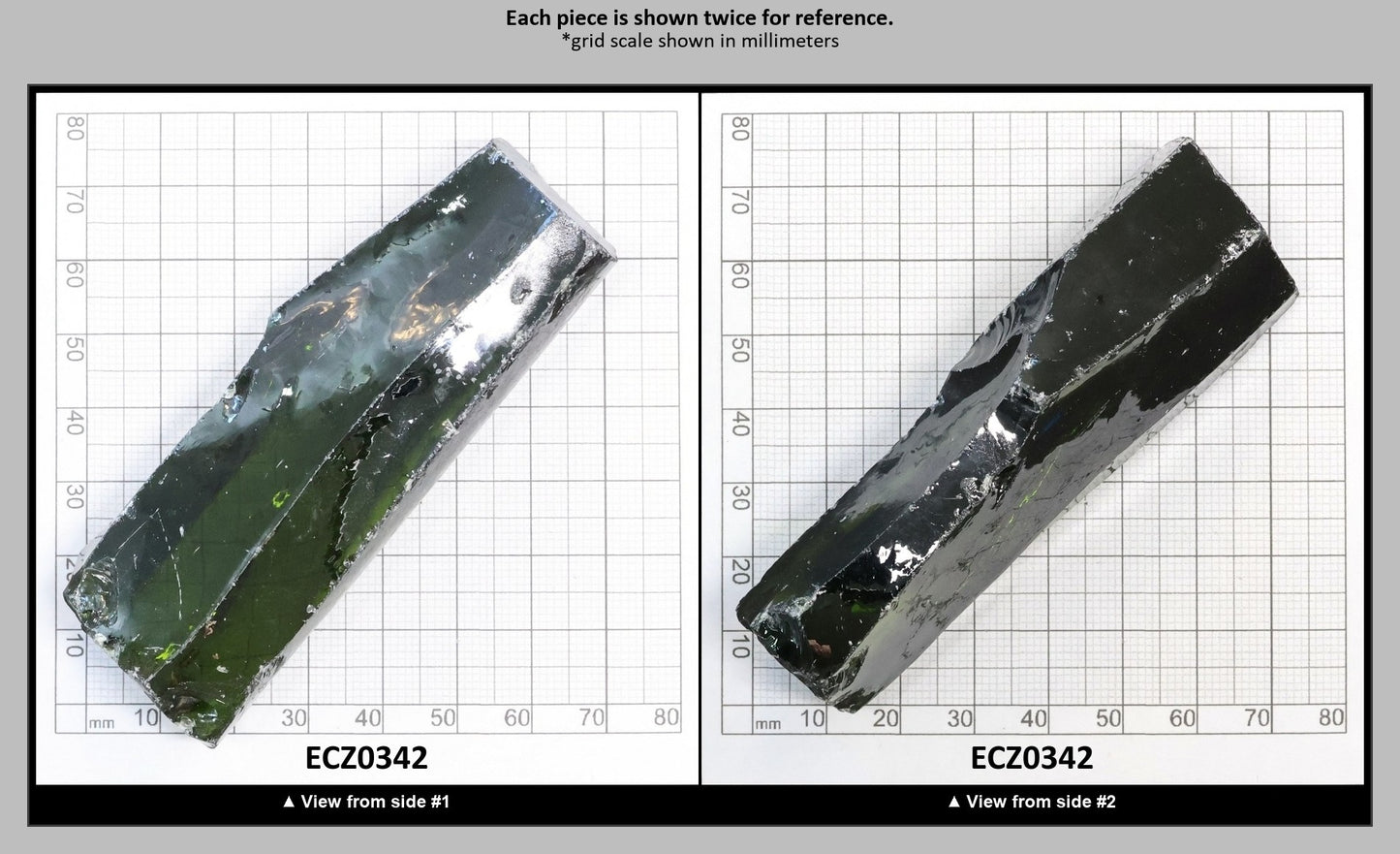 Olive Cubic Zirconia Faceting Rough for Gem Cutting - Various Sizes : ECZ0342