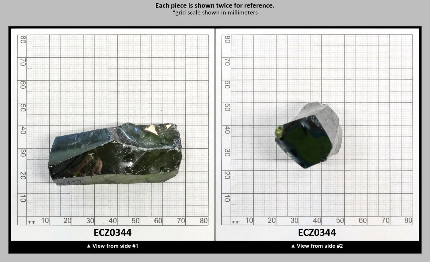 Olive Cubic Zirconia Faceting Rough for Gem Cutting - Various Sizes : ECZ0344