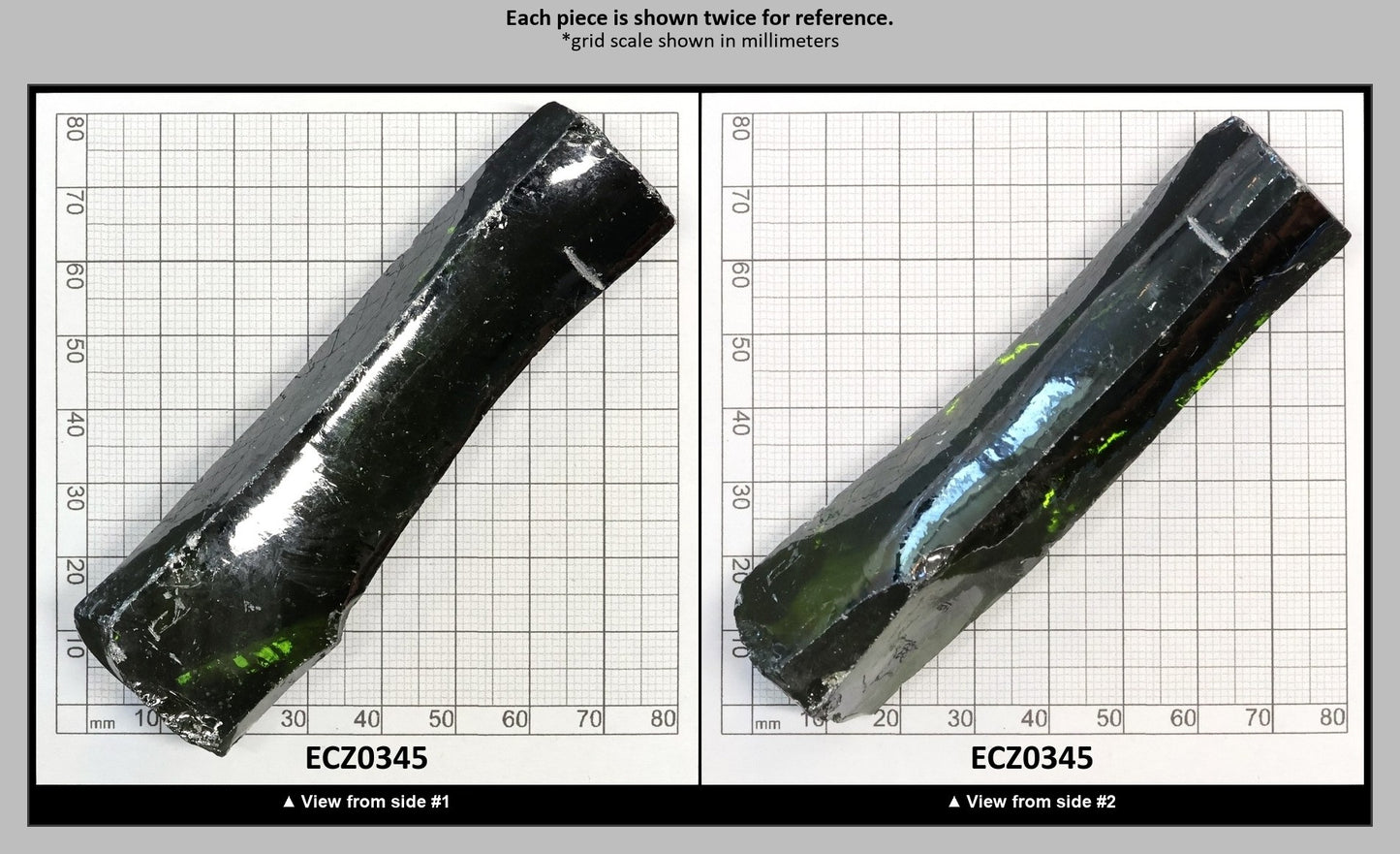Olive Cubic Zirconia Faceting Rough for Gem Cutting - Various Sizes : ECZ0345