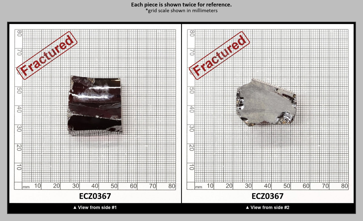 Dark Garnet Cubic Zirconia Faceting Rough for Gem Cutting - Various Sizes : ECZ0367