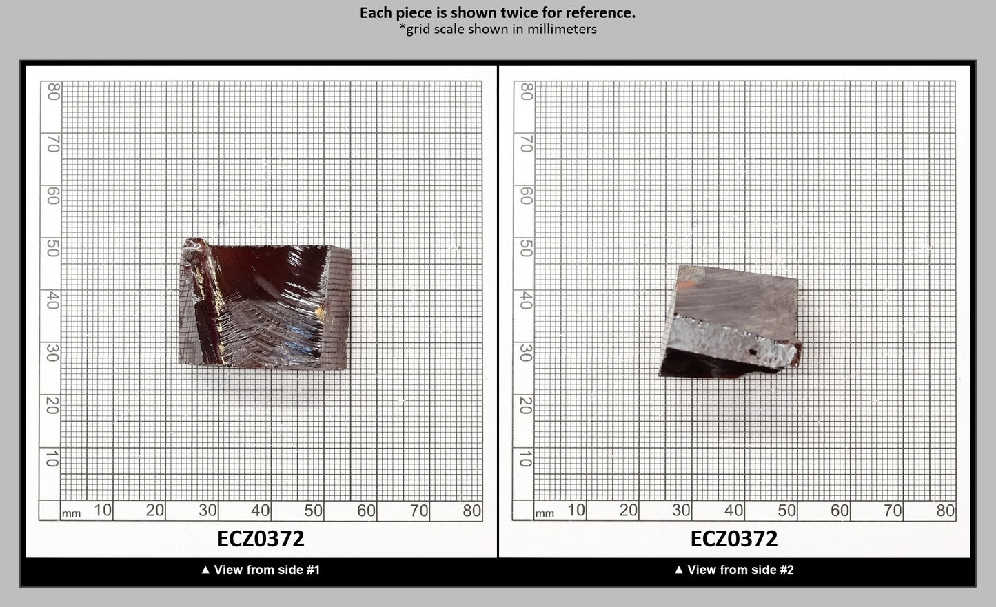 Dark Garnet Cubic Zirconia Faceting Rough for Gem Cutting - Various Sizes : ECZ0372