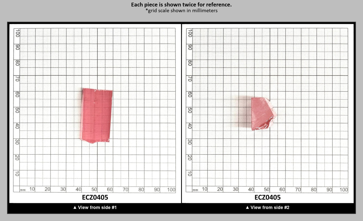 Pink Cubic Zirconia Faceting Rough for Gem Cutting - Various Sizes : ECZ0405