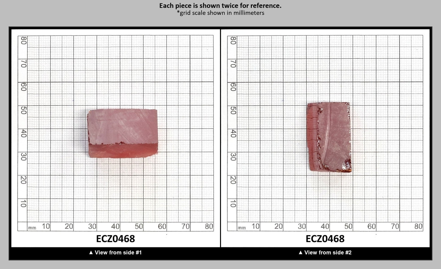Orange Cubic Zirconia Faceting Rough for Gem Cutting - Various Sizes : ECZ0468
