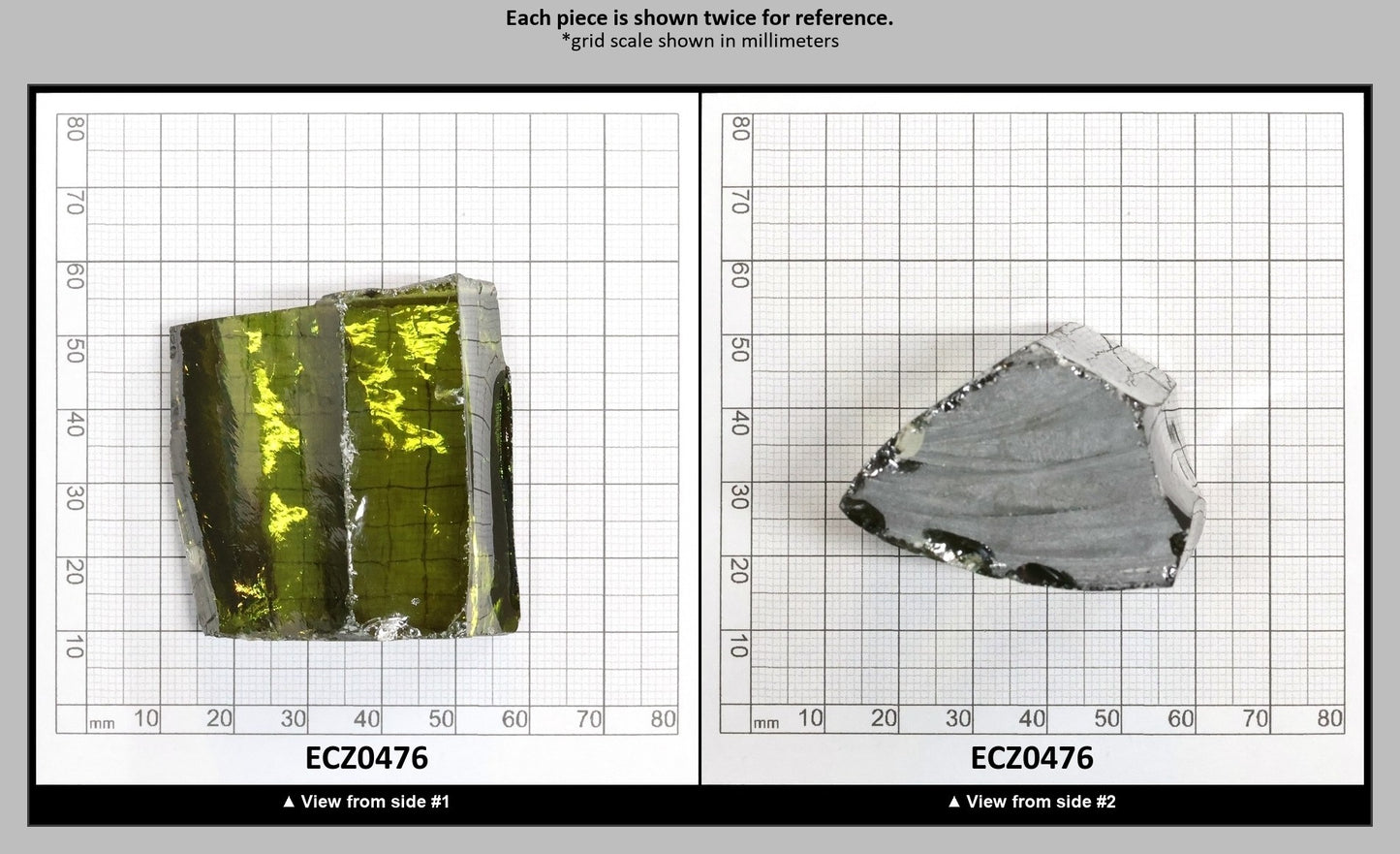 Olive Cubic Zirconia Faceting Rough for Gem Cutting - Various Sizes : ECZ0476