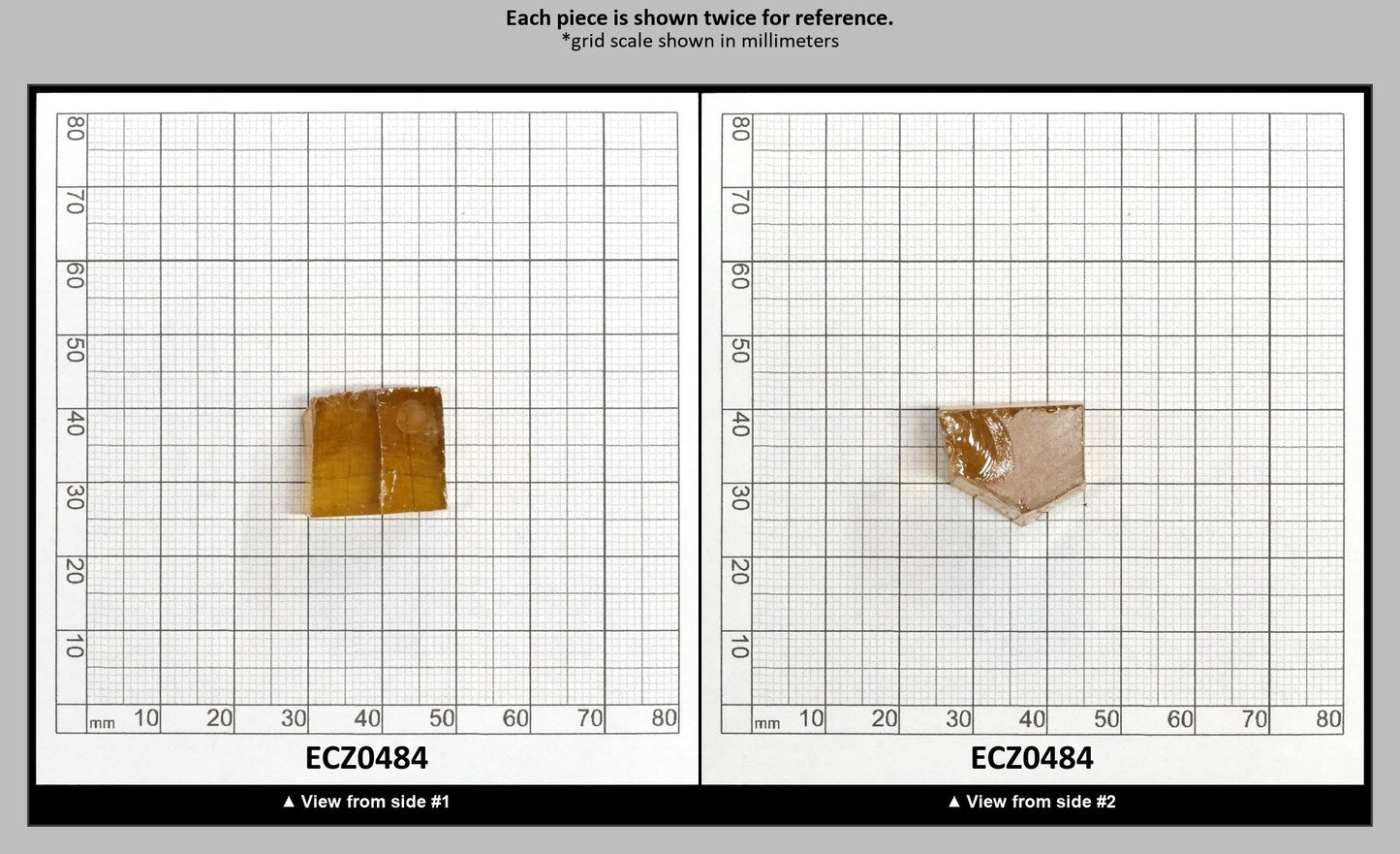 Yellow Cubic Zirconia Faceting Rough for Gem Cutting - Various Sizes : ECZ0484