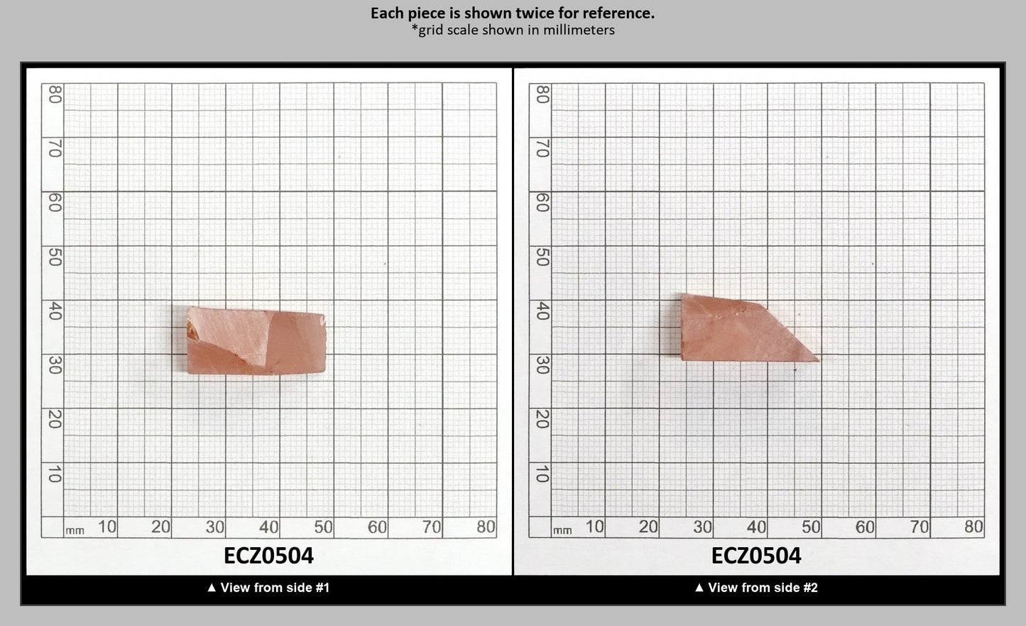 Dark Champagne Cubic Zirconia Faceting Rough for Gem Cutting - Various Sizes : ECZ0504