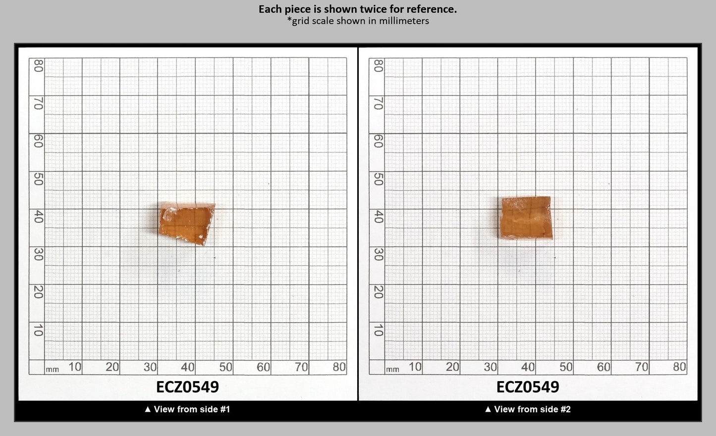 Champagne Cubic Zirconia Faceting Rough for Gem Cutting - Various Sizes : ECZ0549