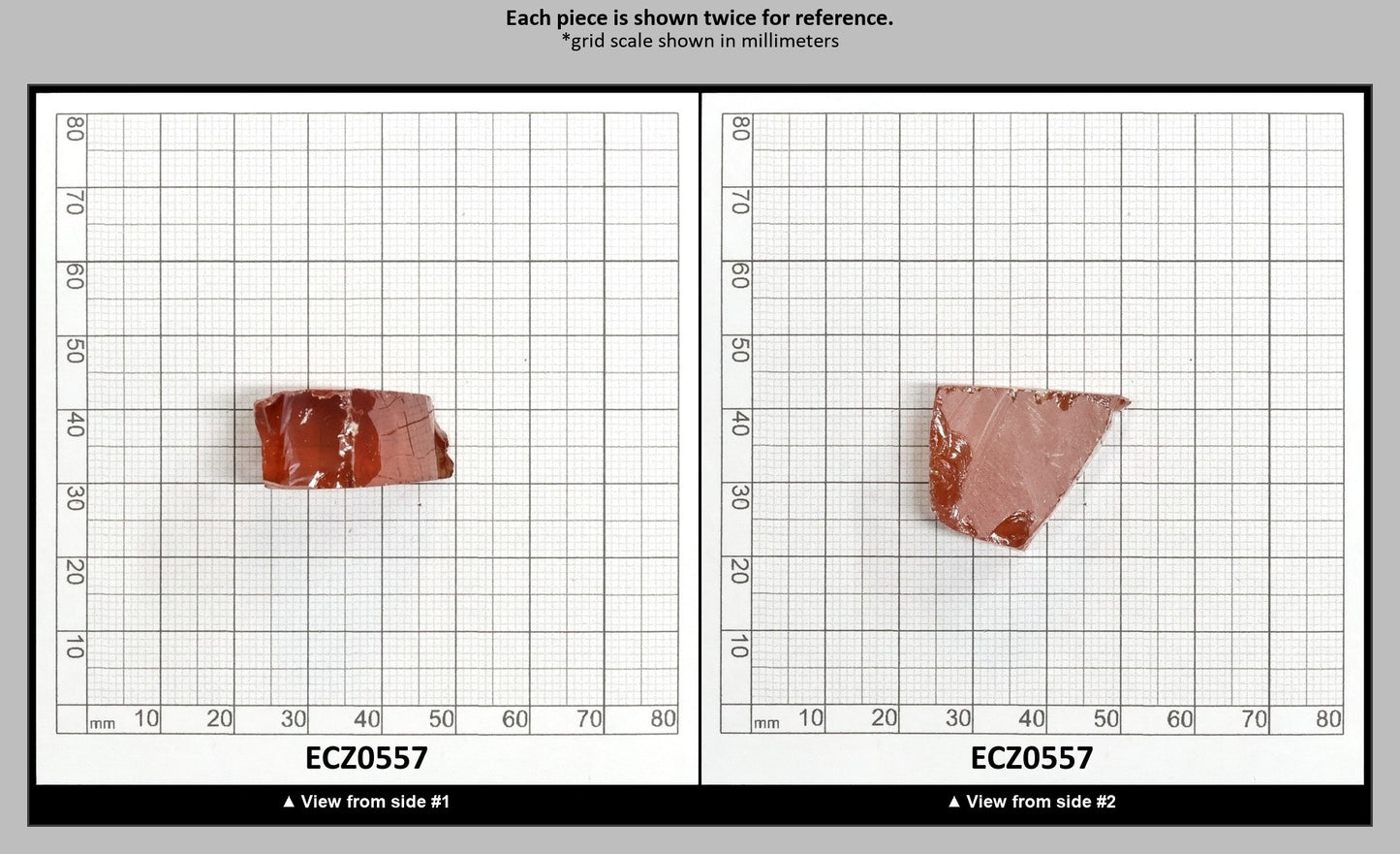 Champagne Cubic Zirconia Faceting Rough for Gem Cutting - Various Sizes : ECZ0557
