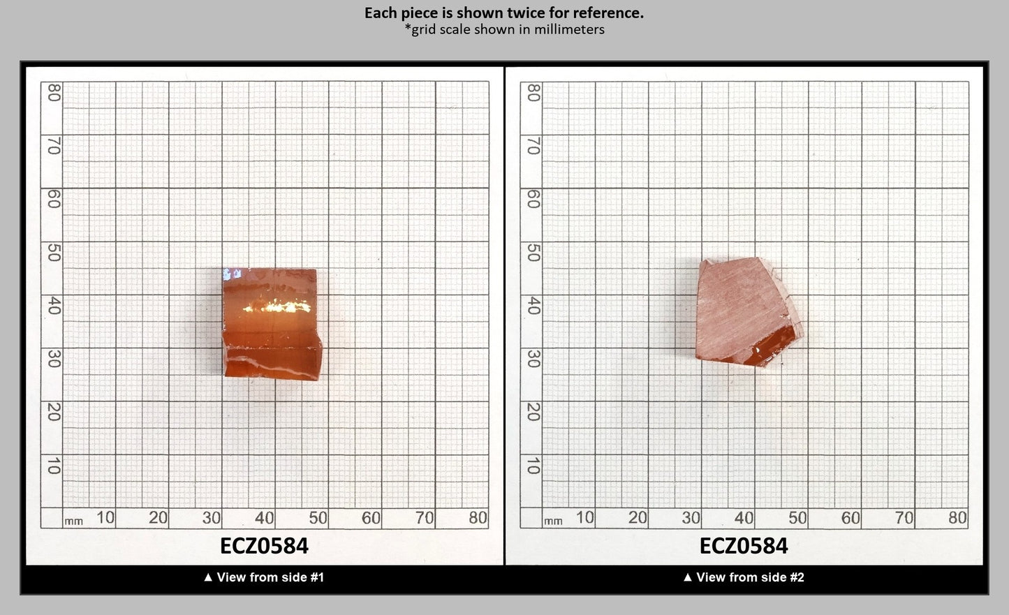Champagne Cubic Zirconia Faceting Rough for Gem Cutting - Various Sizes : ECZ0584
