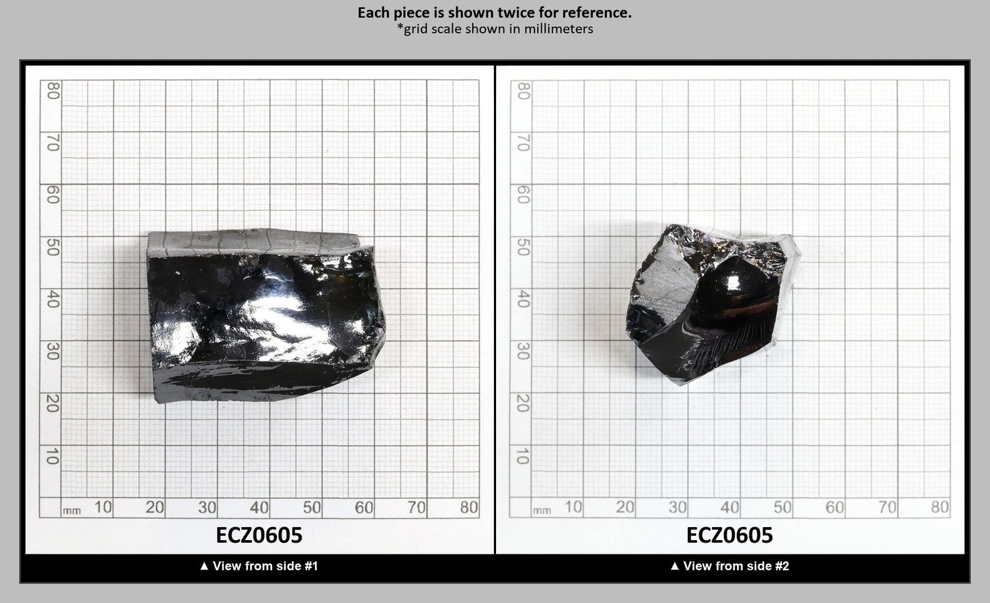 Dark Violet Cubic Zirconia Faceting Rough for Gem Cutting - Various Sizes : ECZ0605