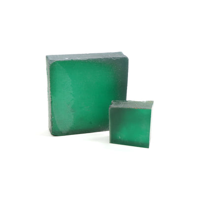 Green (Tsavorite) Polycrystalline (Ceramic) YAG - Faceting Rough