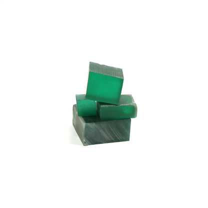 Green (Tsavorite) Polycrystalline (Ceramic) YAG - Faceting Rough
