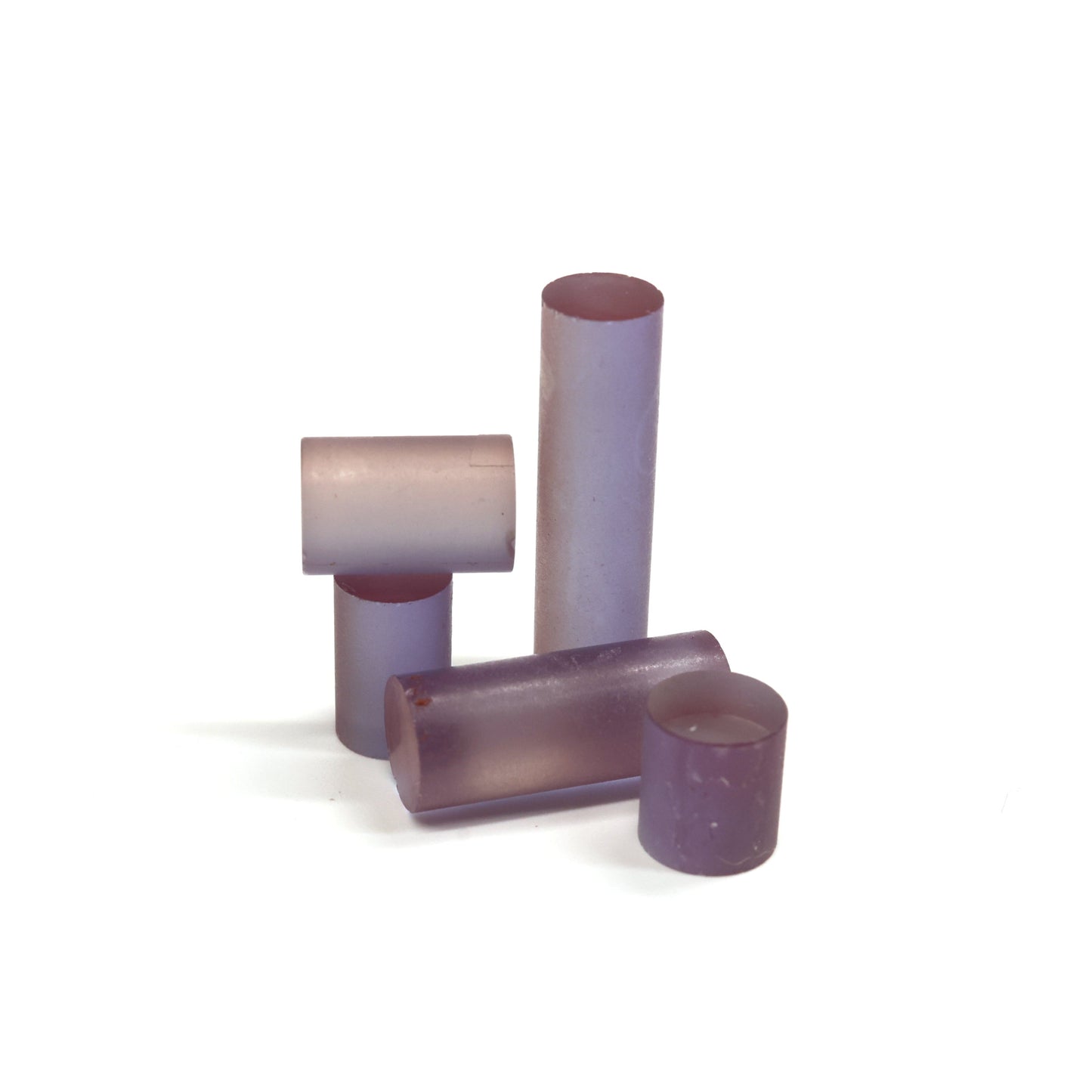 Synthetic Pulled Alexandrite - Laser Rod Cut Offs