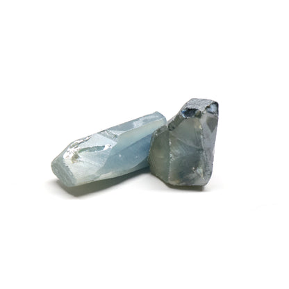 Blue Green Synthetic Rutile Grade A - Faceting Rough