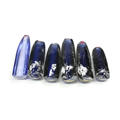 #30-#35 Sapphire Sample Set Lab Created Corundum Sapphire