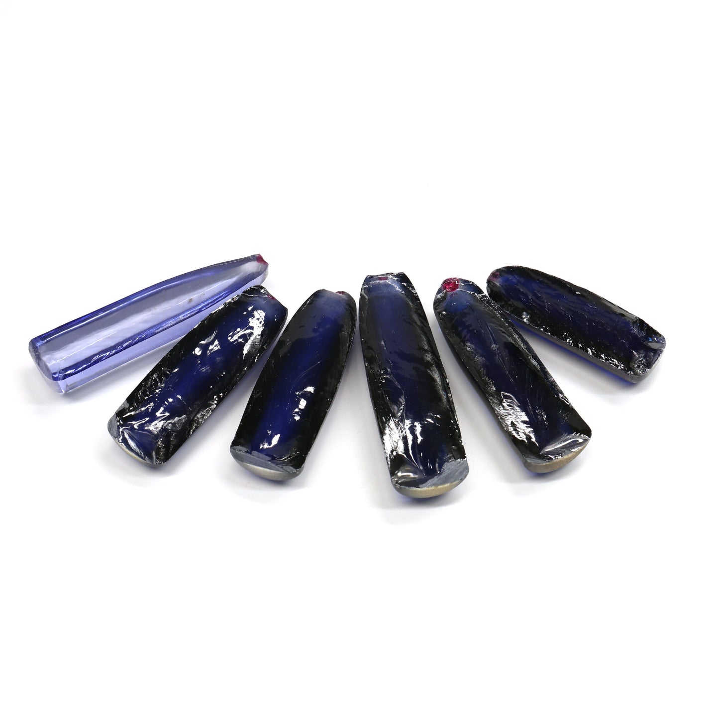 #30-#35 Sapphire Sample Set Lab Created Corundum Sapphire