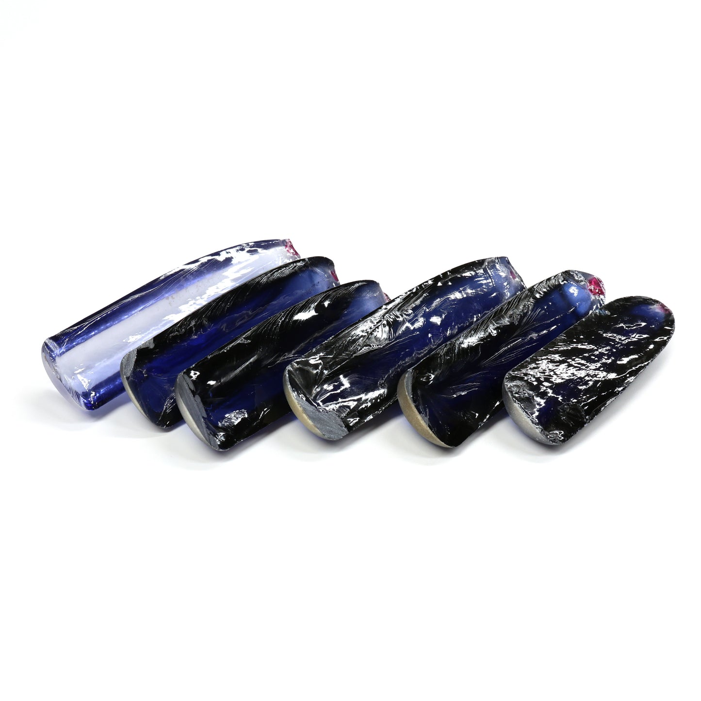 #30-#35 Sapphire Sample Set Lab Created Corundum Sapphire