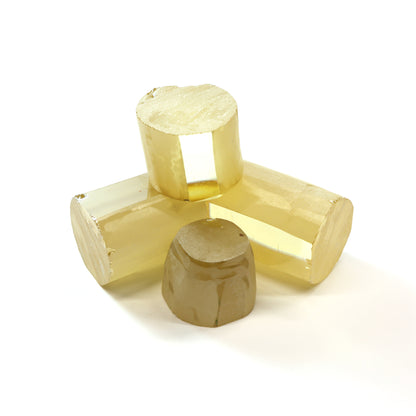 Near Colorless Large Synthetic Rutile Grade A - Faceting Rough