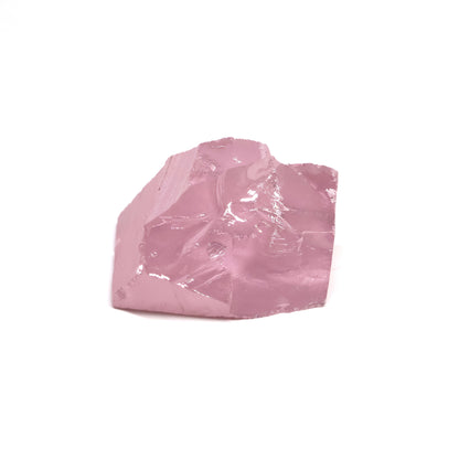 Another Light Pink Cubic Zirconia Faceting Rough for Gem Cutting - Various Sizes