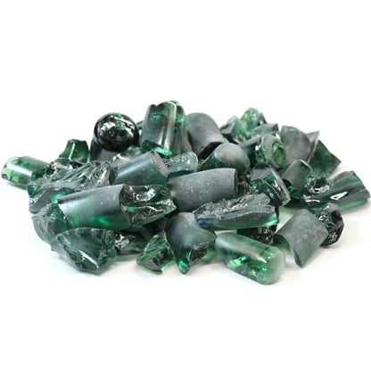 Tourmaline Green (Cracked) #85 Lab Created Corundum Sapphire  - Blind Pours