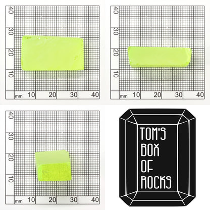 Lab-Grown LuAG Garnet – Intense UV Reactive Gemstone Rough