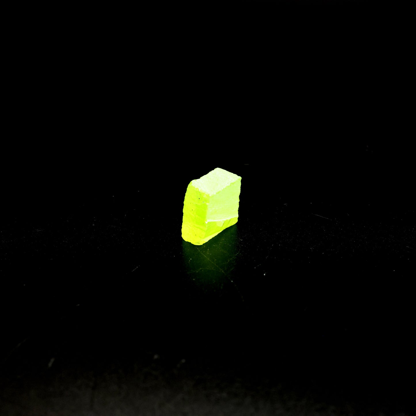 Lab-Grown LuAG Garnet – Intense UV Reactive Gemstone Rough