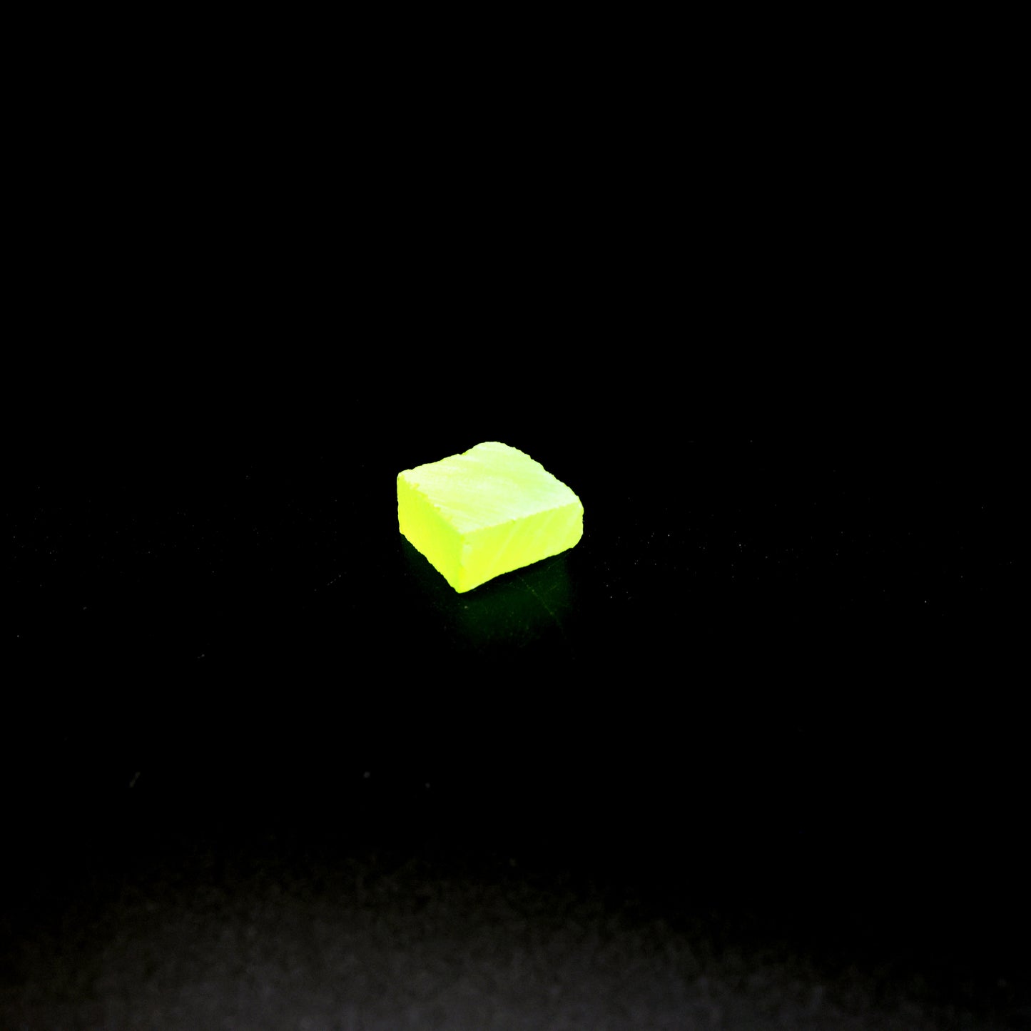 Lab-Grown LuAG Garnet – Intense UV Reactive Gemstone Rough