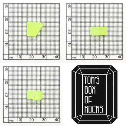 Lab-Grown LuAG Garnet – Intense UV Reactive Gemstone Rough