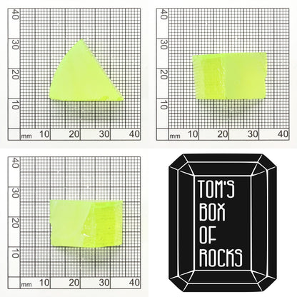 Lab-Grown LuAG Garnet – Intense UV Reactive Gemstone Rough