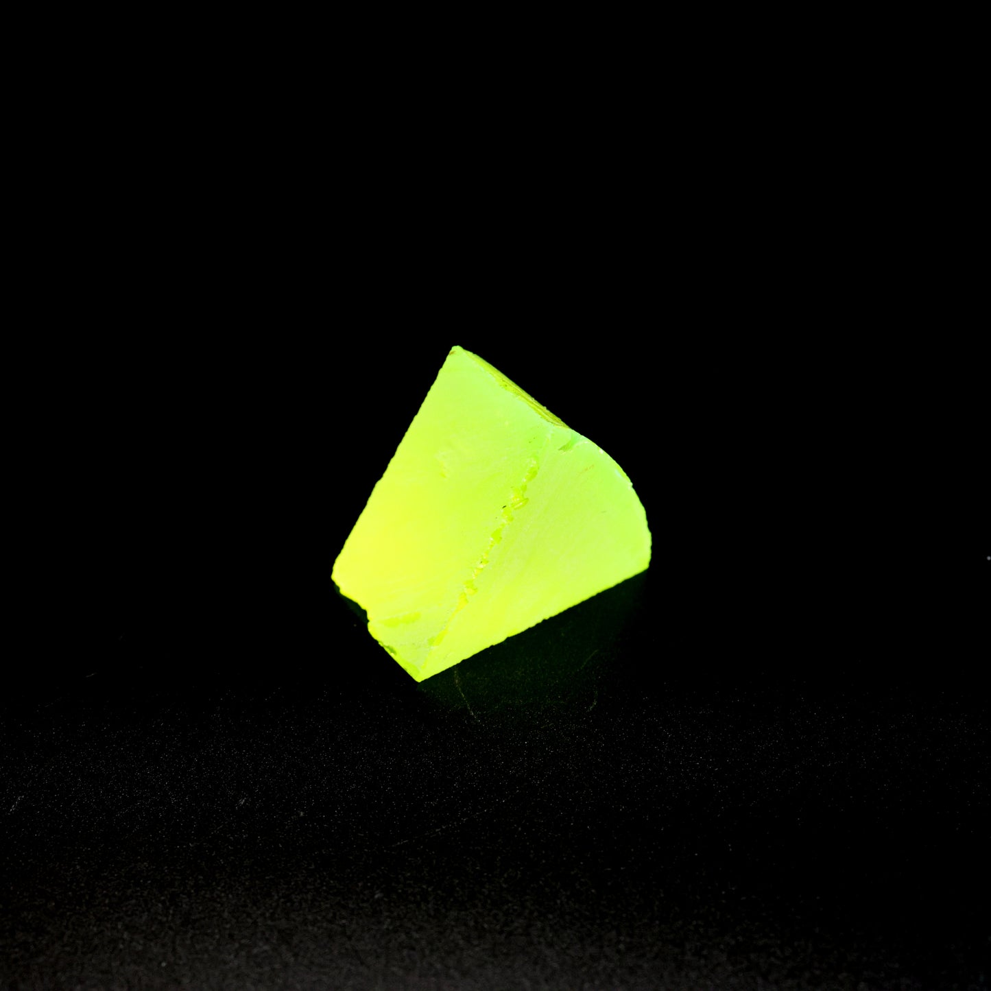 Lab-Grown LuAG Garnet – Intense UV Reactive Gemstone Rough