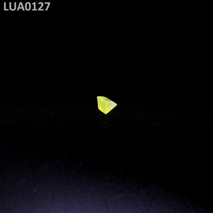 Lab-Grown LuAG Garnet – Intense UV Reactive Gemstone Rough