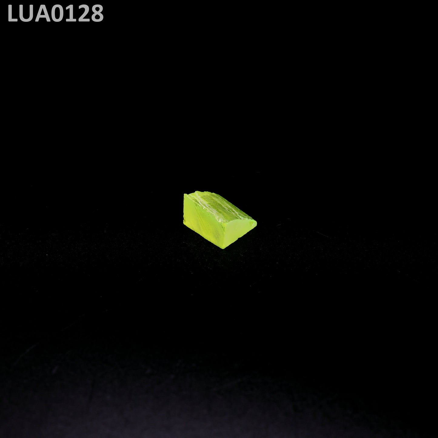 Lab-Grown LuAG Garnet – Intense UV Reactive Gemstone Rough
