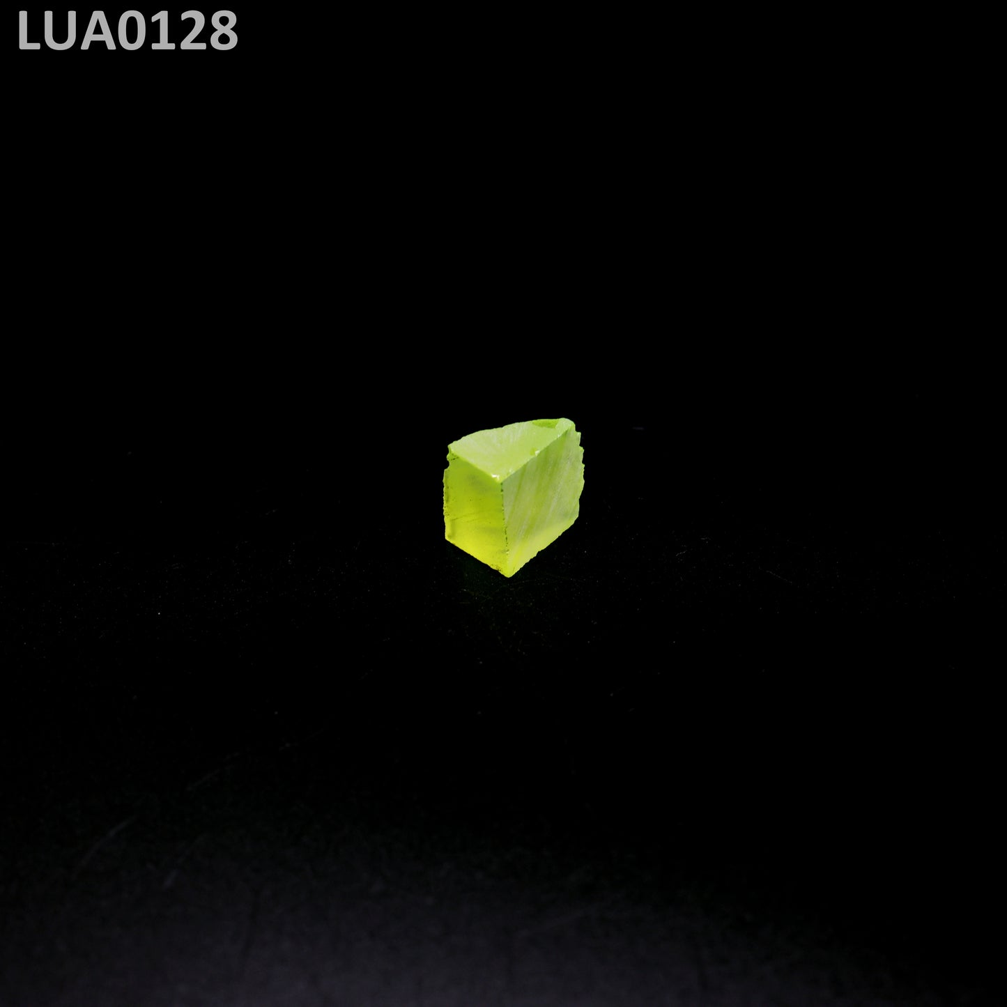 Lab-Grown LuAG Garnet – Intense UV Reactive Gemstone Rough