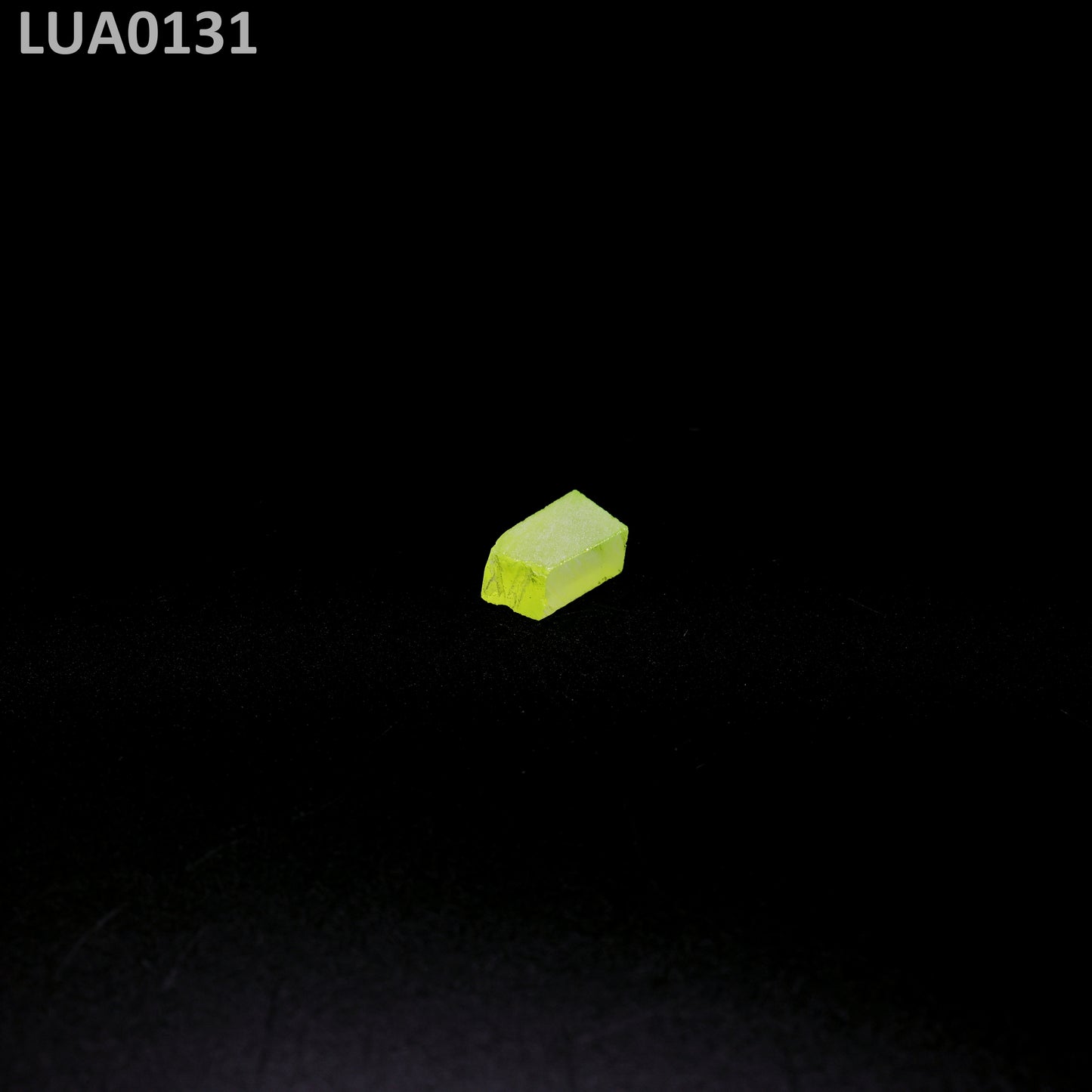 Lab-Grown LuAG Garnet – Intense UV Reactive Gemstone Rough