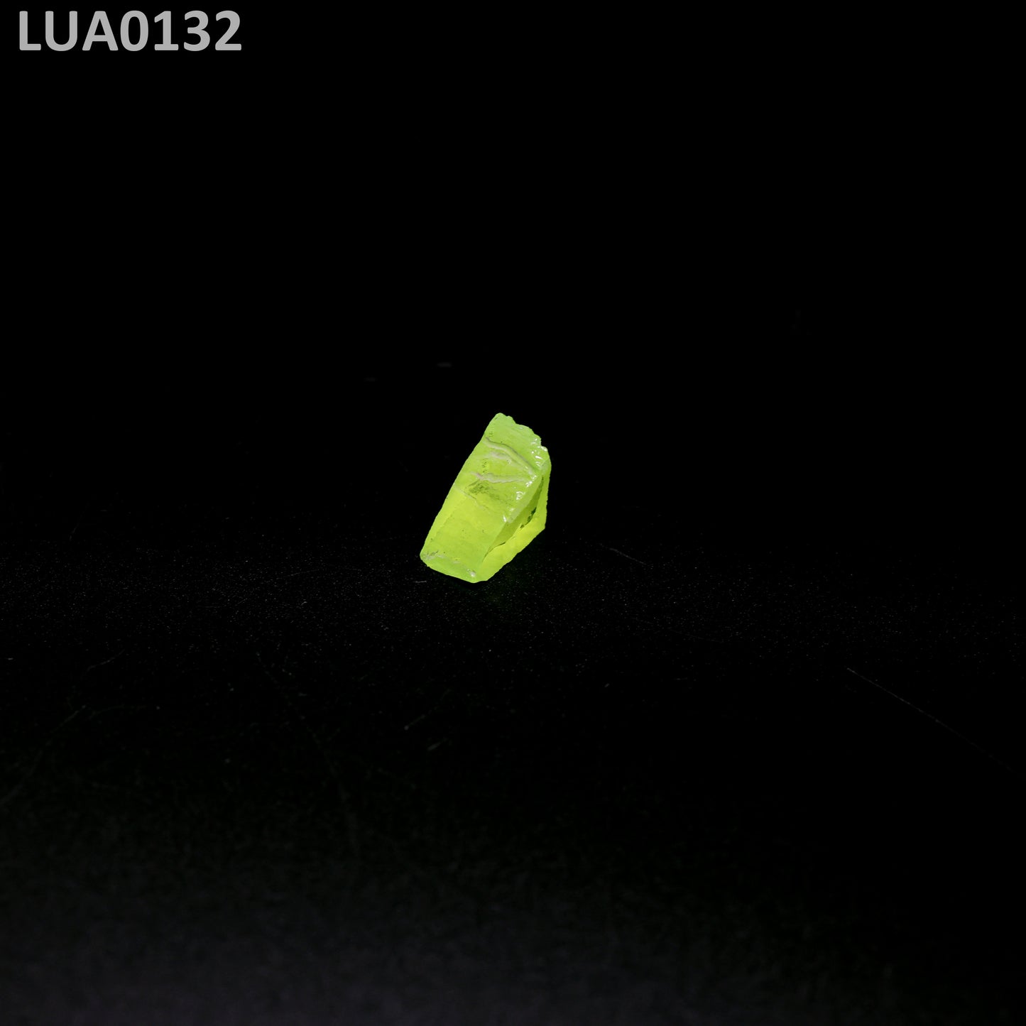 Lab-Grown LuAG Garnet – Intense UV Reactive Gemstone Rough