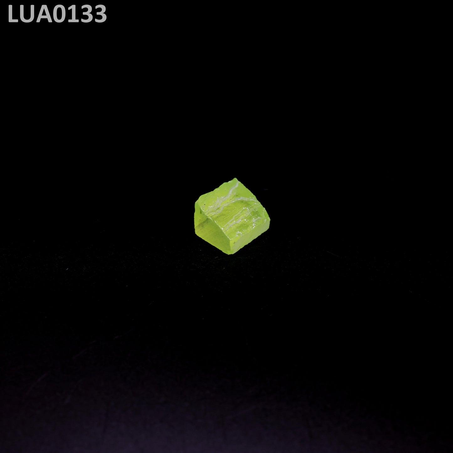 Lab-Grown LuAG Garnet – Intense UV Reactive Gemstone Rough