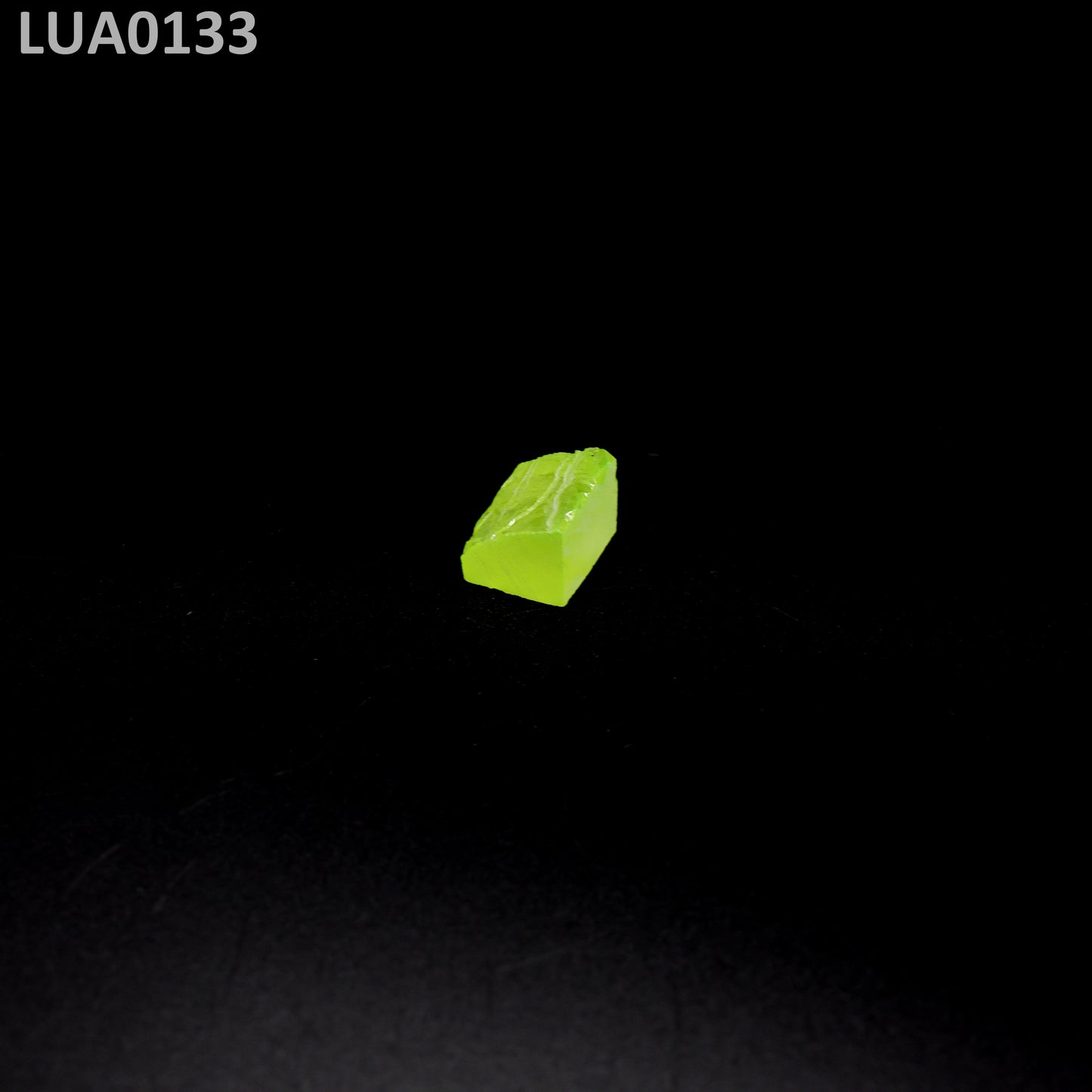 Lab-Grown LuAG Garnet – Intense UV Reactive Gemstone Rough