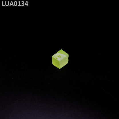 Lab-Grown LuAG Garnet – Intense UV Reactive Gemstone Rough