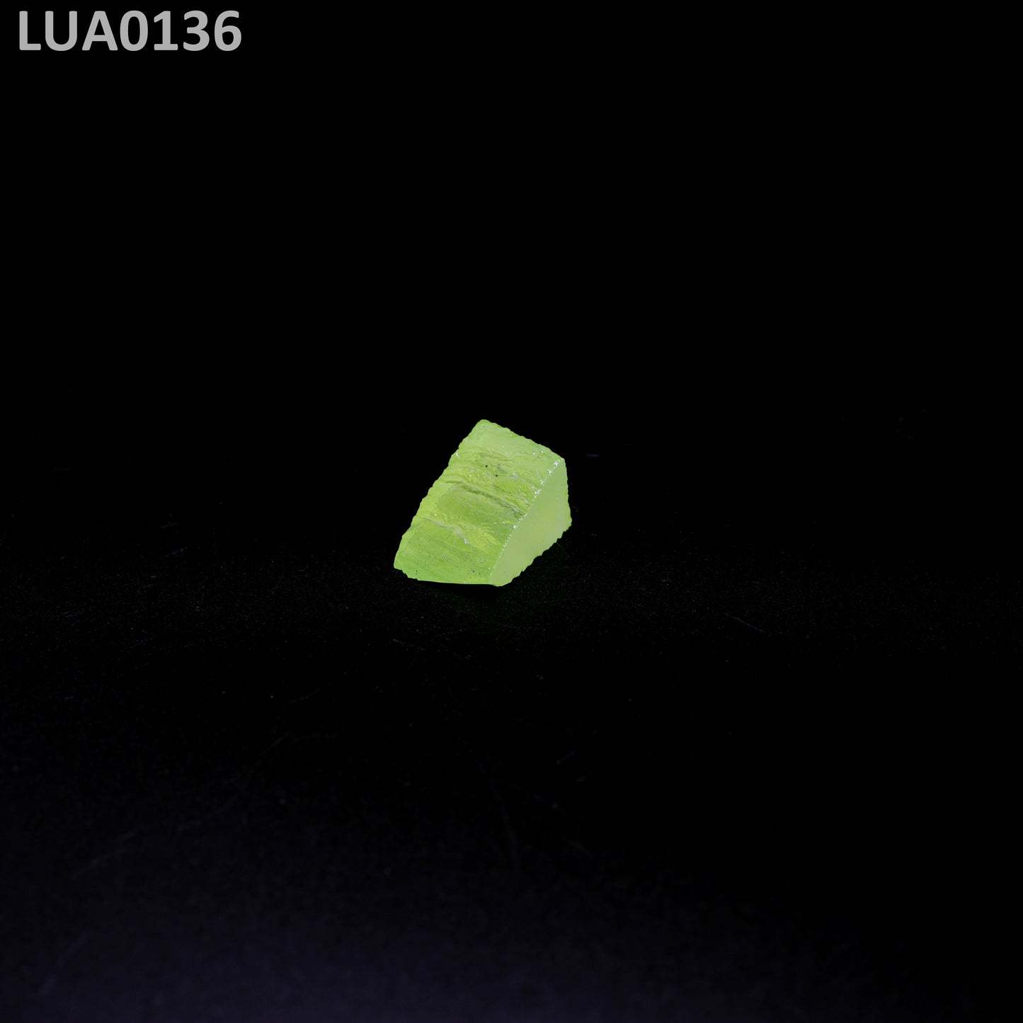 Lab-Grown LuAG Garnet – Intense UV Reactive Gemstone Rough